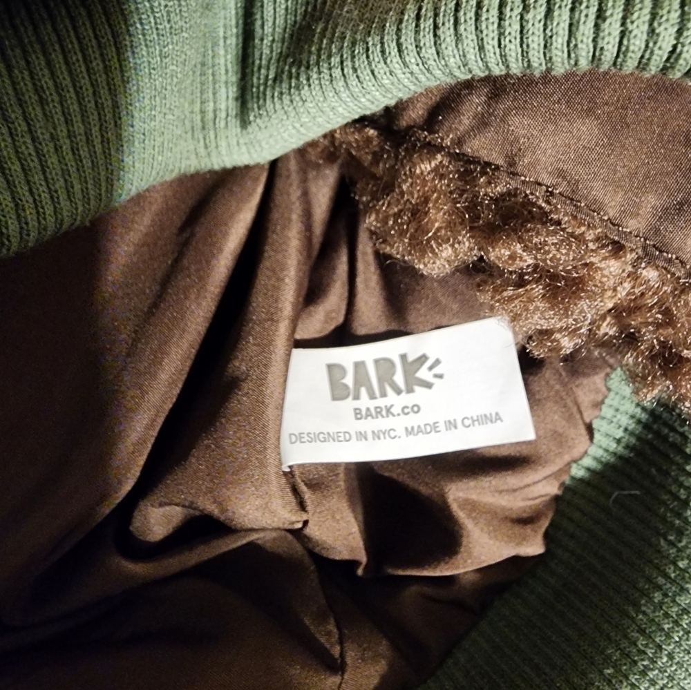Nwot Dog Jacket By Bark. Size M. - Picture 2 of 3